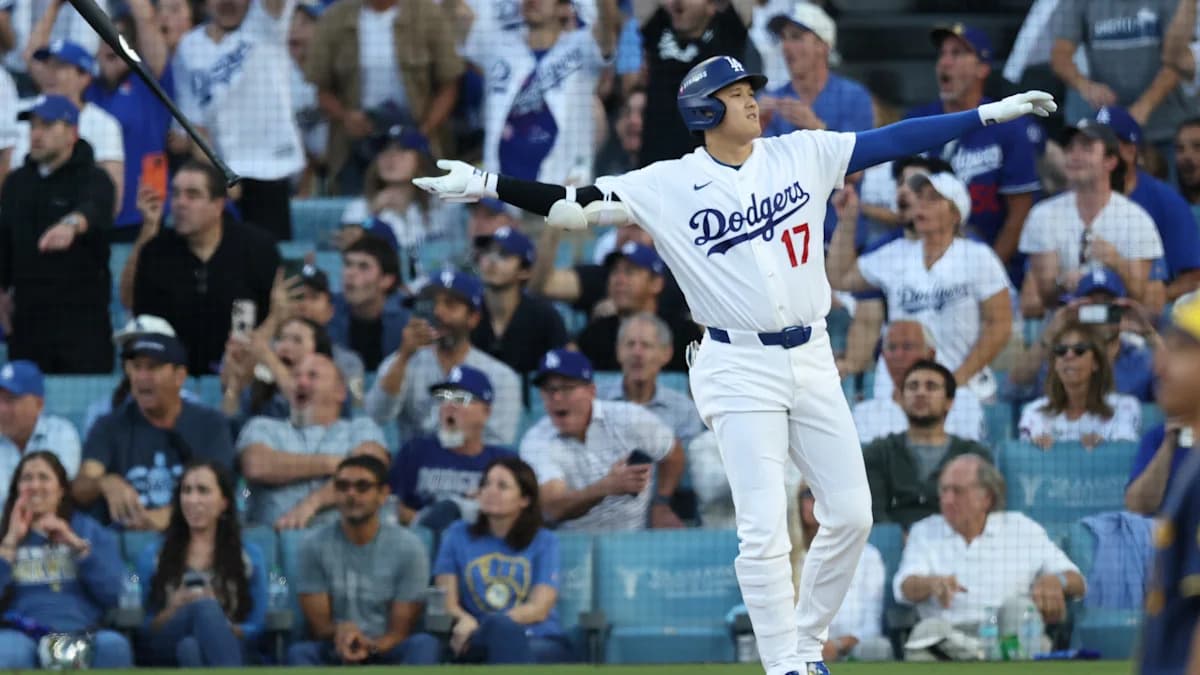Shohei Ohtani snaps home run drought when Dodgers need him most