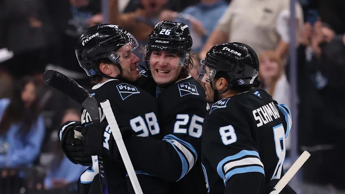 'I Feel Like I'm Sleeping Right Now': Dmitri Simashev Scores First Two NHL Goals to Give Mammoth a 5-4 Overtime Win Over Lightning