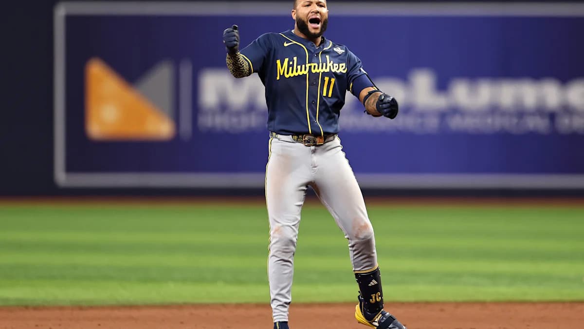 Jackson Chourio ties Babe Ruth for most hits in first 4 games of a World Series