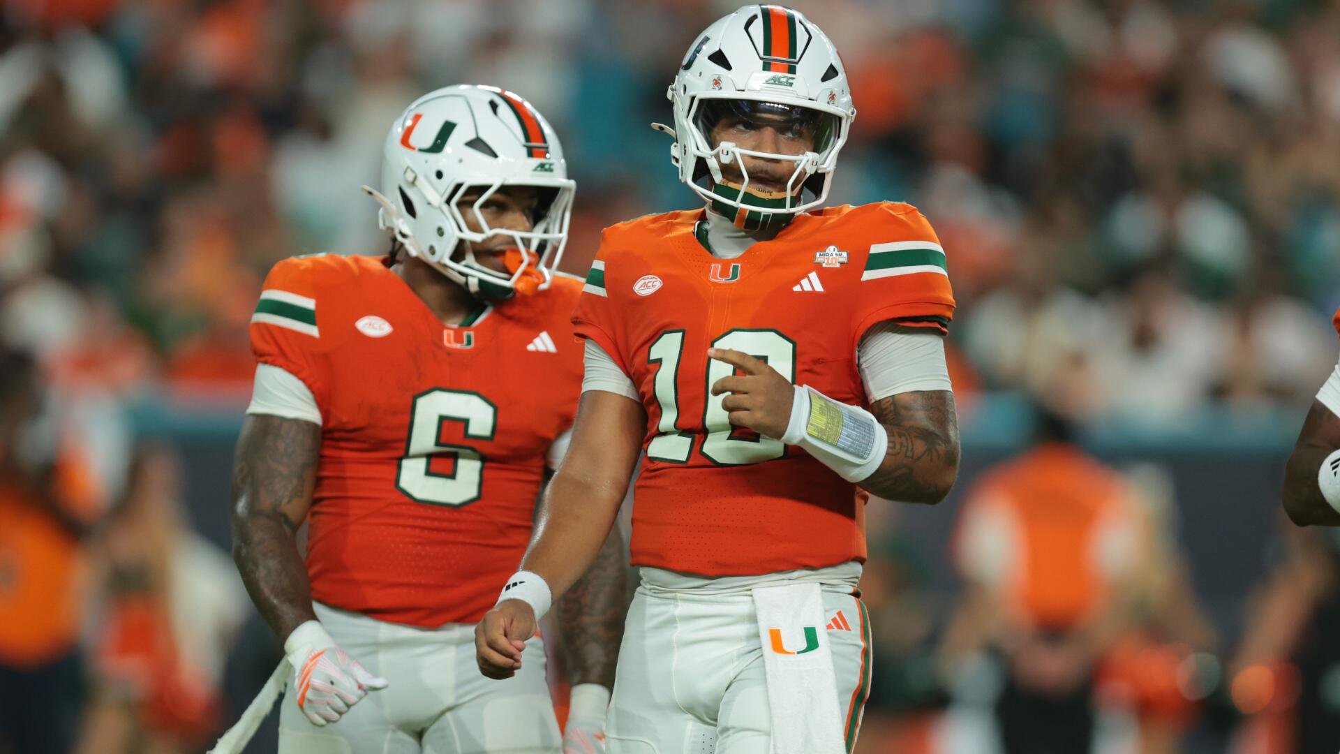 
                        Clemson vs. Miami odds, picks, predictions, best bets, start time: Betting preview for Week 5 college football
                    