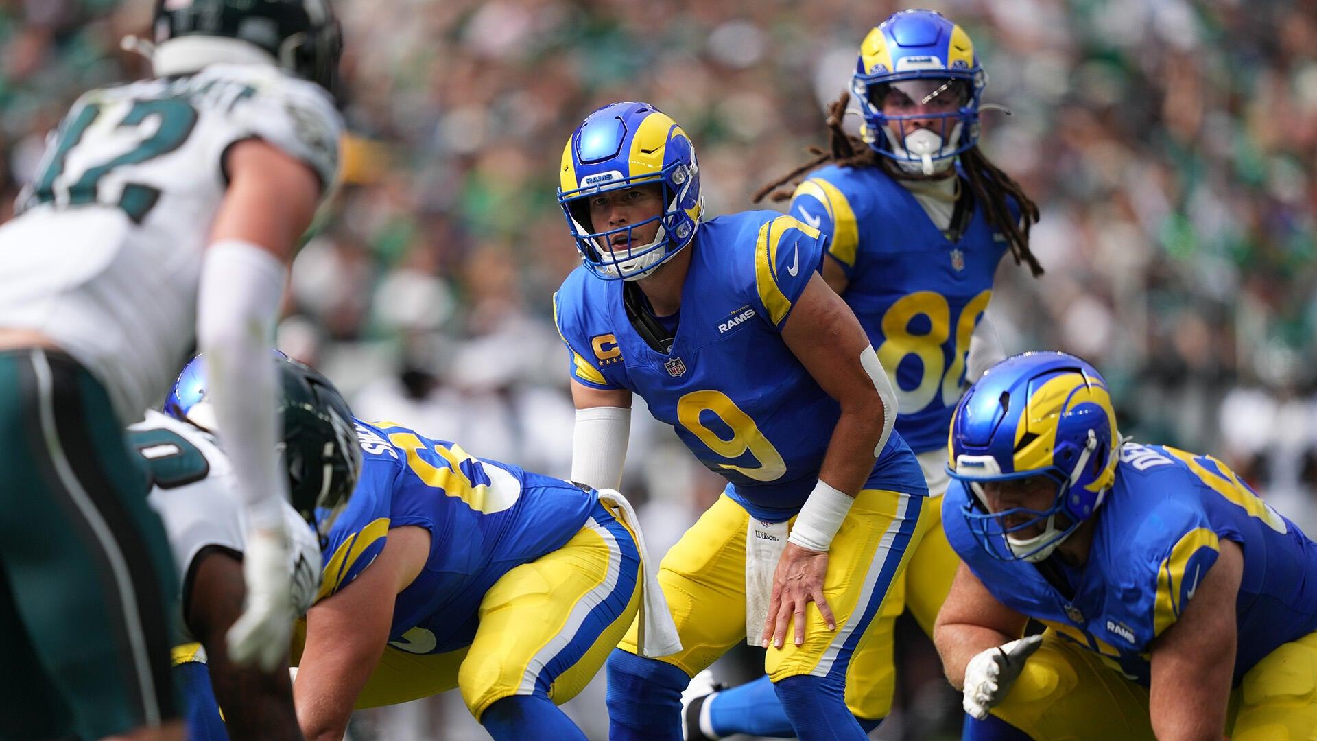 
                        NFL Week 4's most underrated games: Why Rams vs. Eagles is make or break for both teams
                    