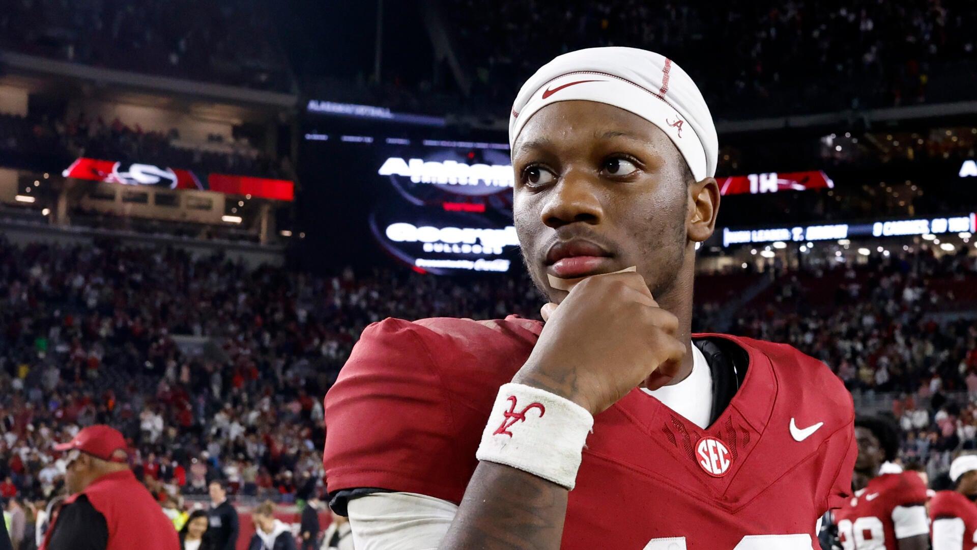Why Alabama QB Keelon Russell patiently waited to congratulate Georgia counterpart Gunner Stockton after loss