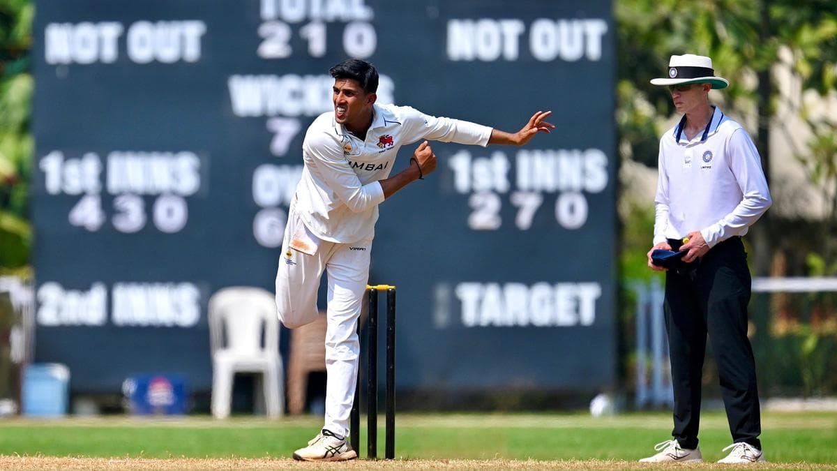Tanush Kotian sends BGT reminder with maiden 10-wicket haul for Mumbai