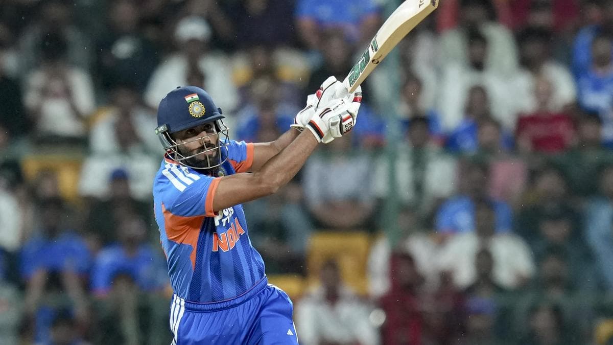 Naman Dhir’s 15-ball 42 powers India to four-wicket win over New Zealand in first T20I