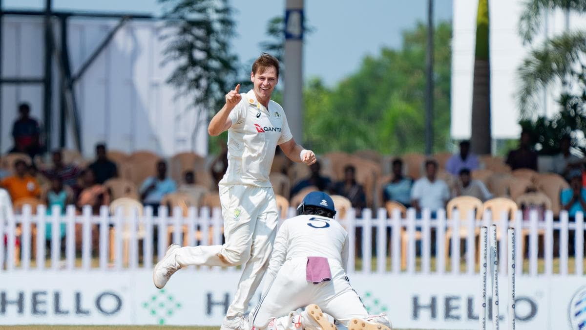 Liam Scott survives run out in bizarre circumstances in IND-A vs AUS-A 2nd unofficial ODI