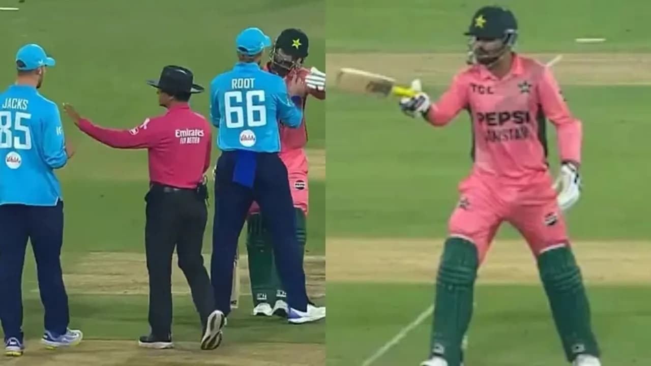 Haris Rauf, Will Jacks involved in heated exchange during Pakistan's thrilling win vs England