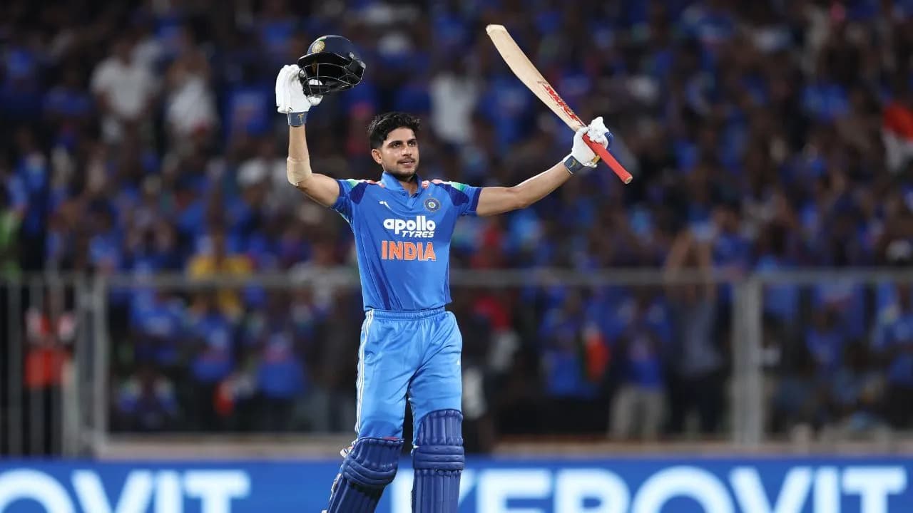 'Pure fire': Fans go crazy as Shubman Gill scores 10th ODI century in 1st ODI vs West Indies