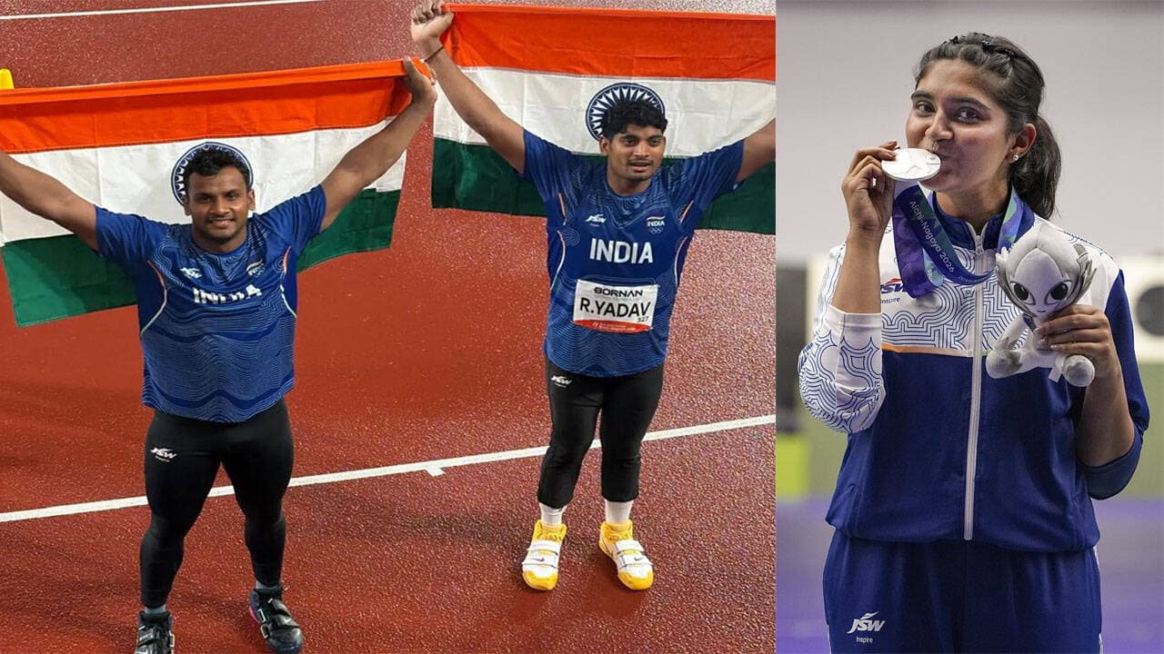 Asian Games Medal Tally: India win 8 medals but remain outside top 10