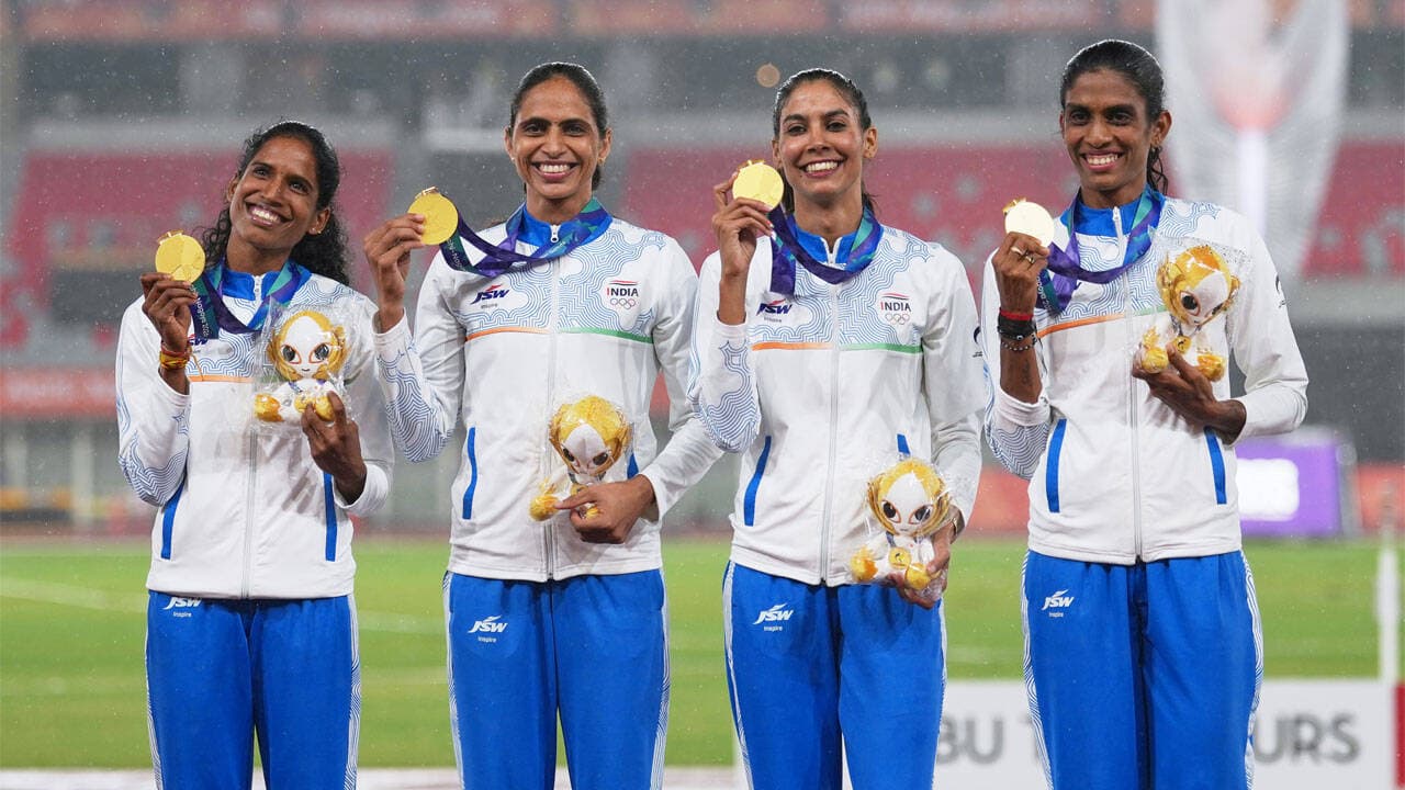 Asian Games: Neeru Dhanda, women’s 4x400m relay shine as 8-medal haul takes India past 50