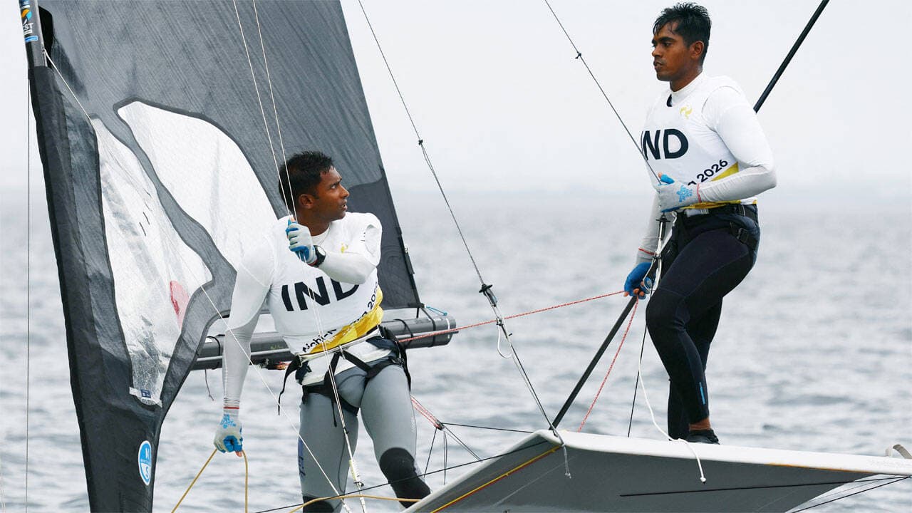 Asian Games: Manu, Prince win sailing silver as India’s medal tally reaches 62