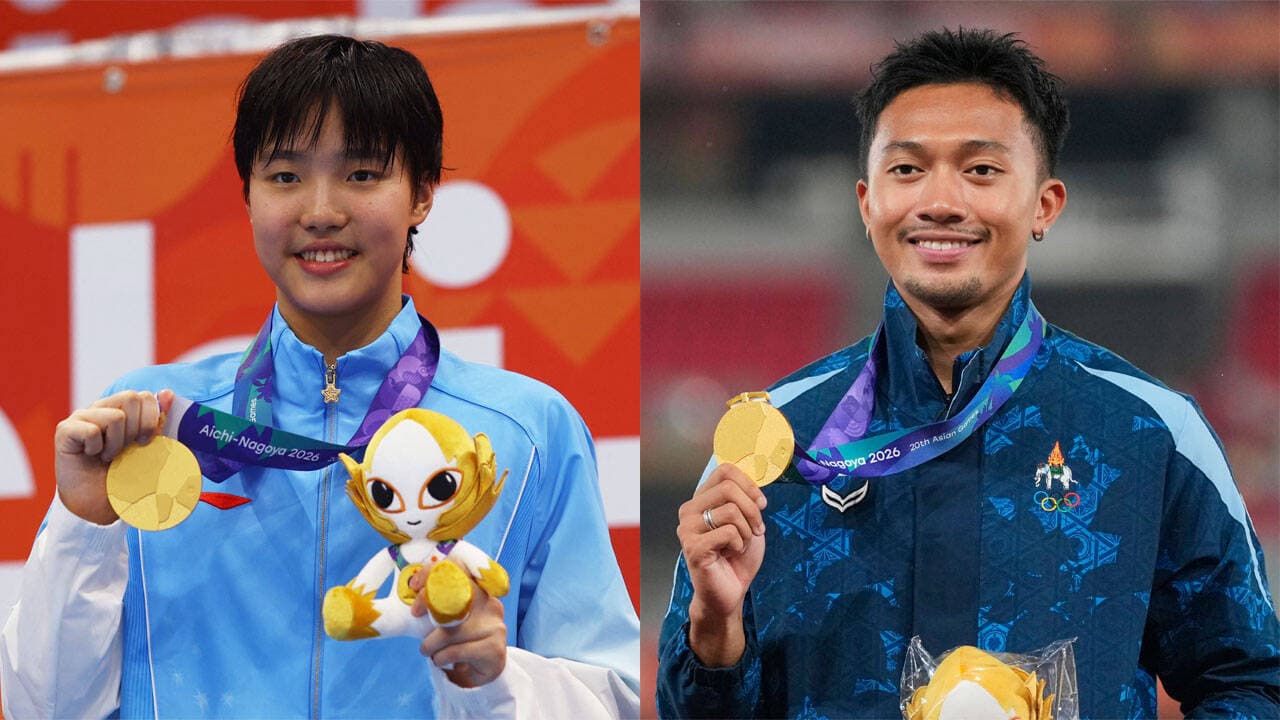 Asian Games MVPs: Meet teenage sensation Yu Zidi & sprint king Puripol Boonson