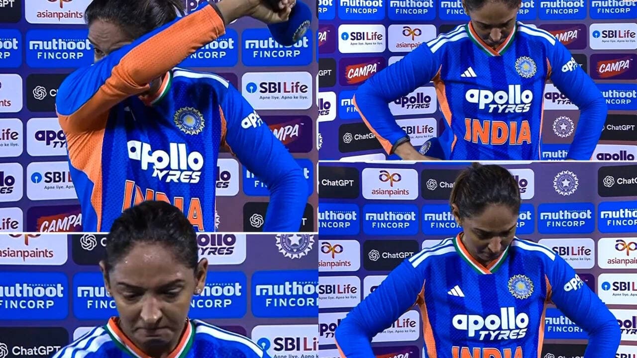 Harmanpreet Kaur breaks down on live TV, reveals what has changed