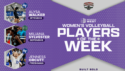 Old Trapper Mountain West Women's Volleyball Players of the Week - Oct. 19