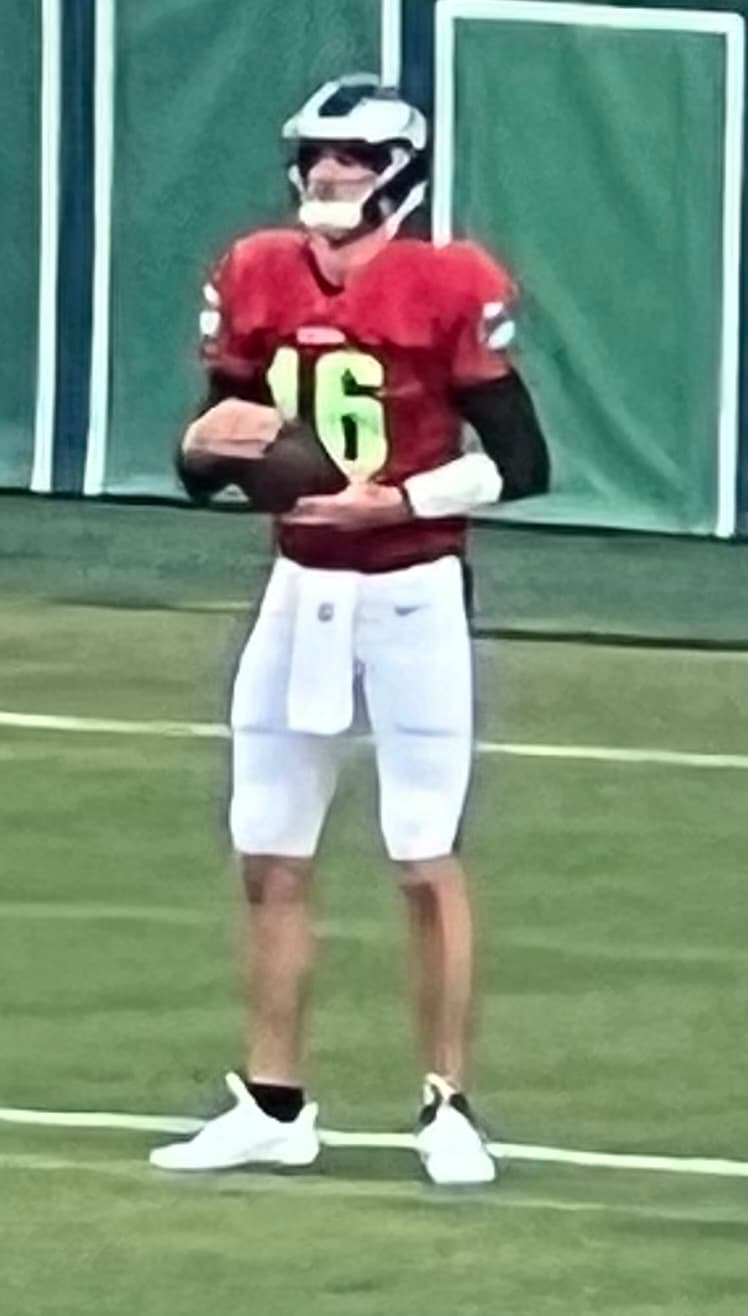 Eagles hand the ball to Tanner McKee without Hurts and Barkley