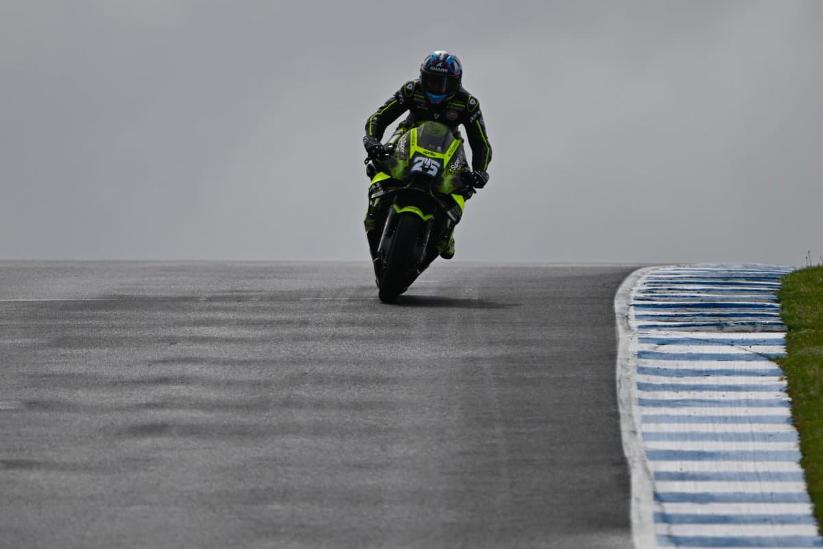 MotoGP star thinks rain was “sign” Phillip Island “is crying for us not to leave”