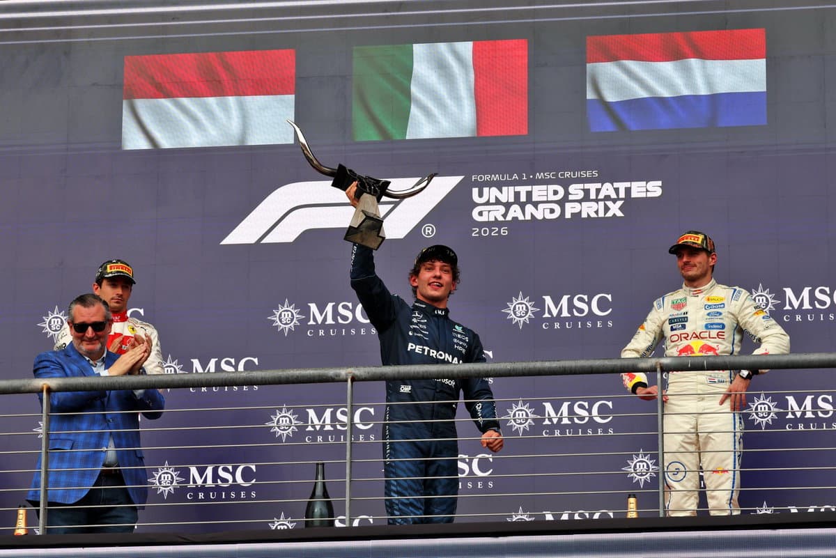 Donald Trump ally Ted Cruz brutally booed on F1 podium after US Grand Prix