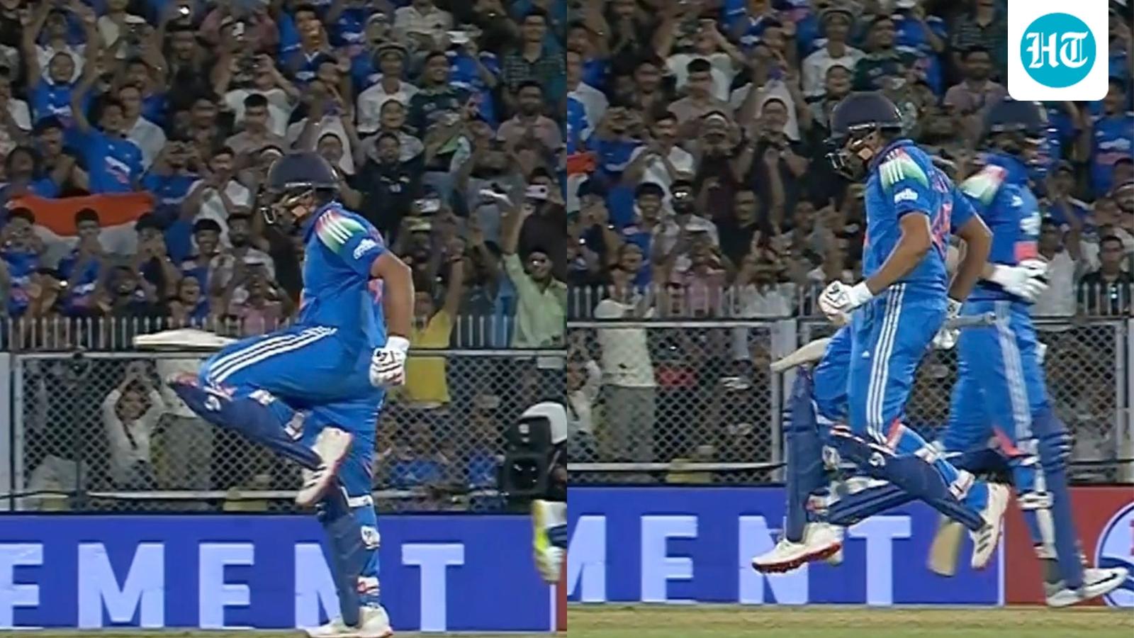 Rohit Sharma refuses to reveal meaning behind unusual high-knee celebration after century: ‘It's for me, it's not to be shared'