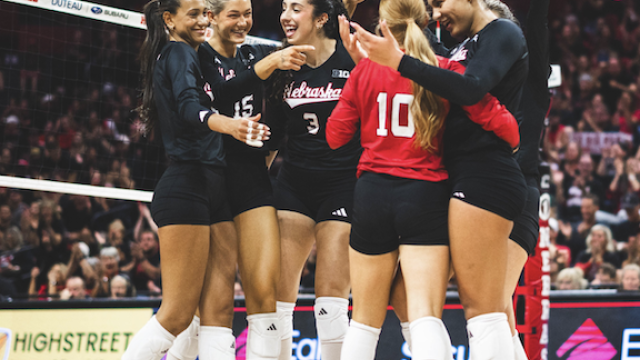 Nebraska leads DI women’s volleyball committee's in-season top 16