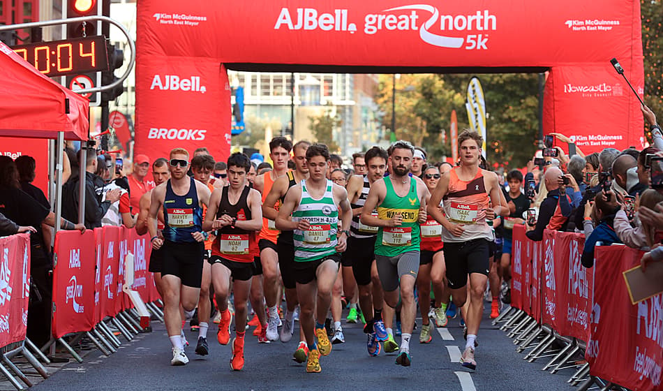 Great North Run masters action headlines busy road racing weekend