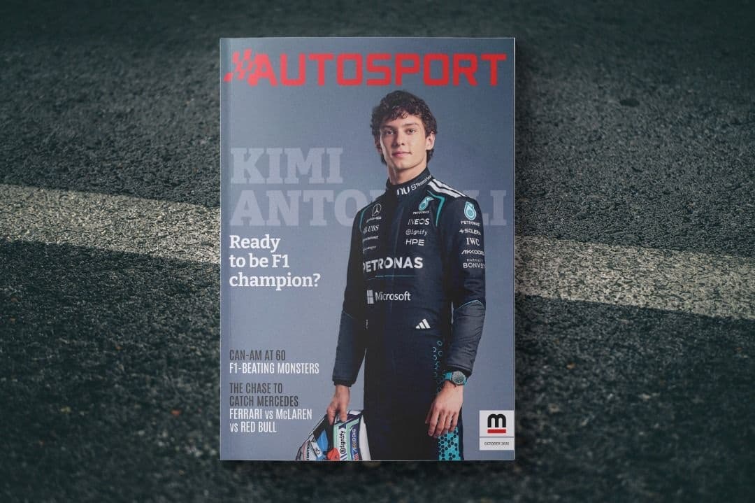 Autosport magazine: Antonelli and a Can-Am celebration