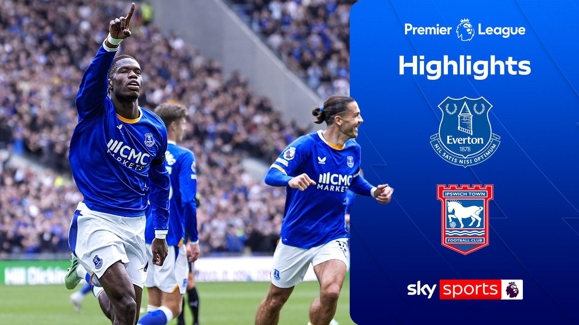 Barry's unconventional finish helps Everton edge 10-man Ipswich