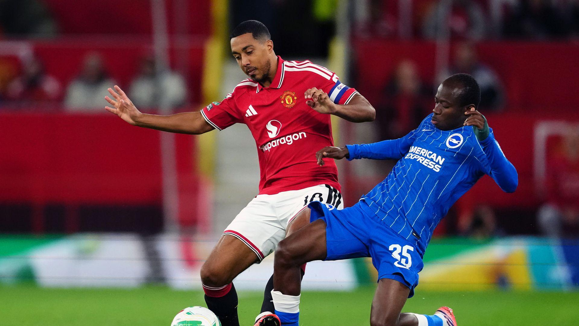 Man Utd throw away TWO-GOAL lead vs Brighton LIVE!