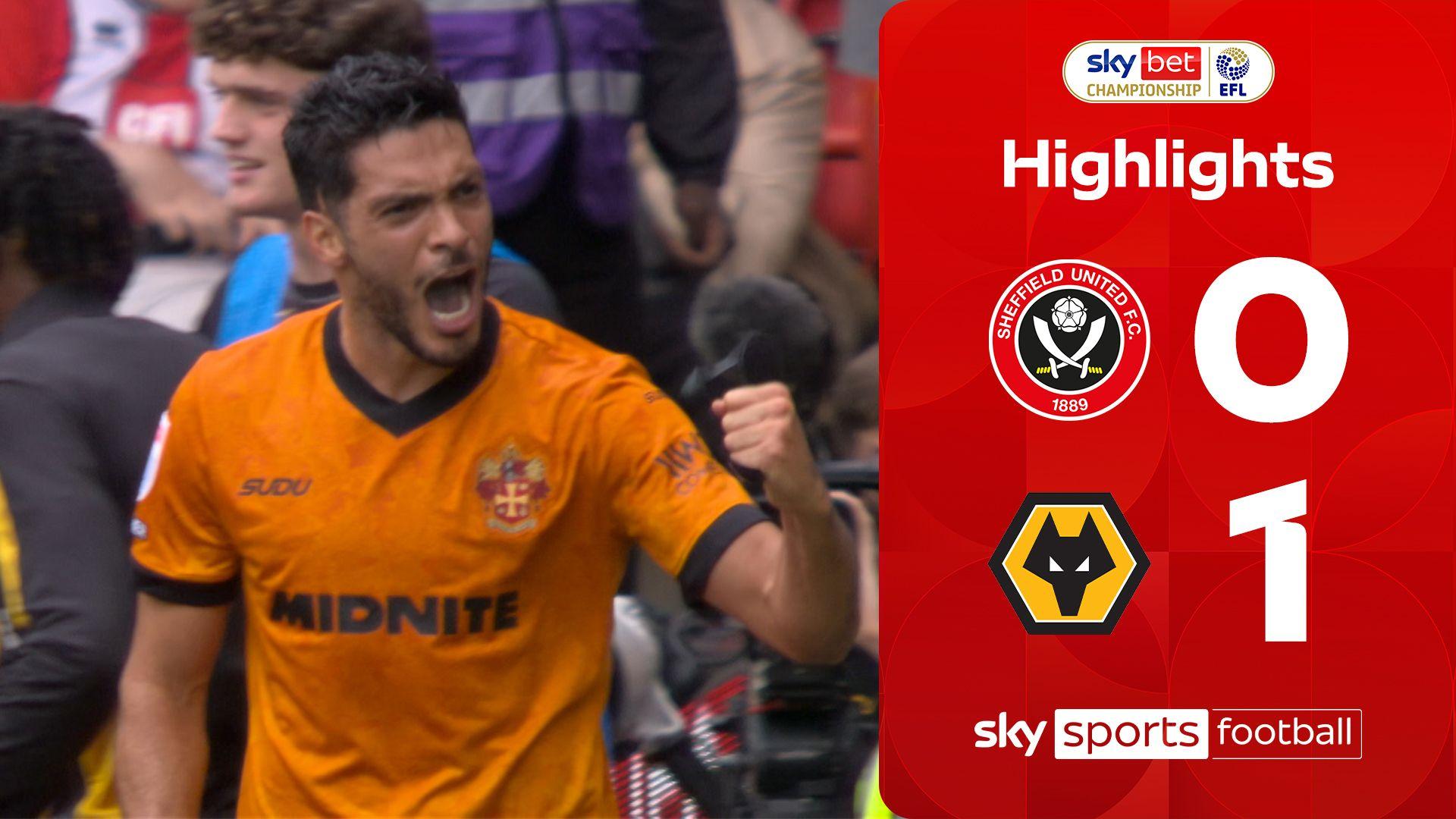 Jimenez nets late winner for Wolves at Sheffield United