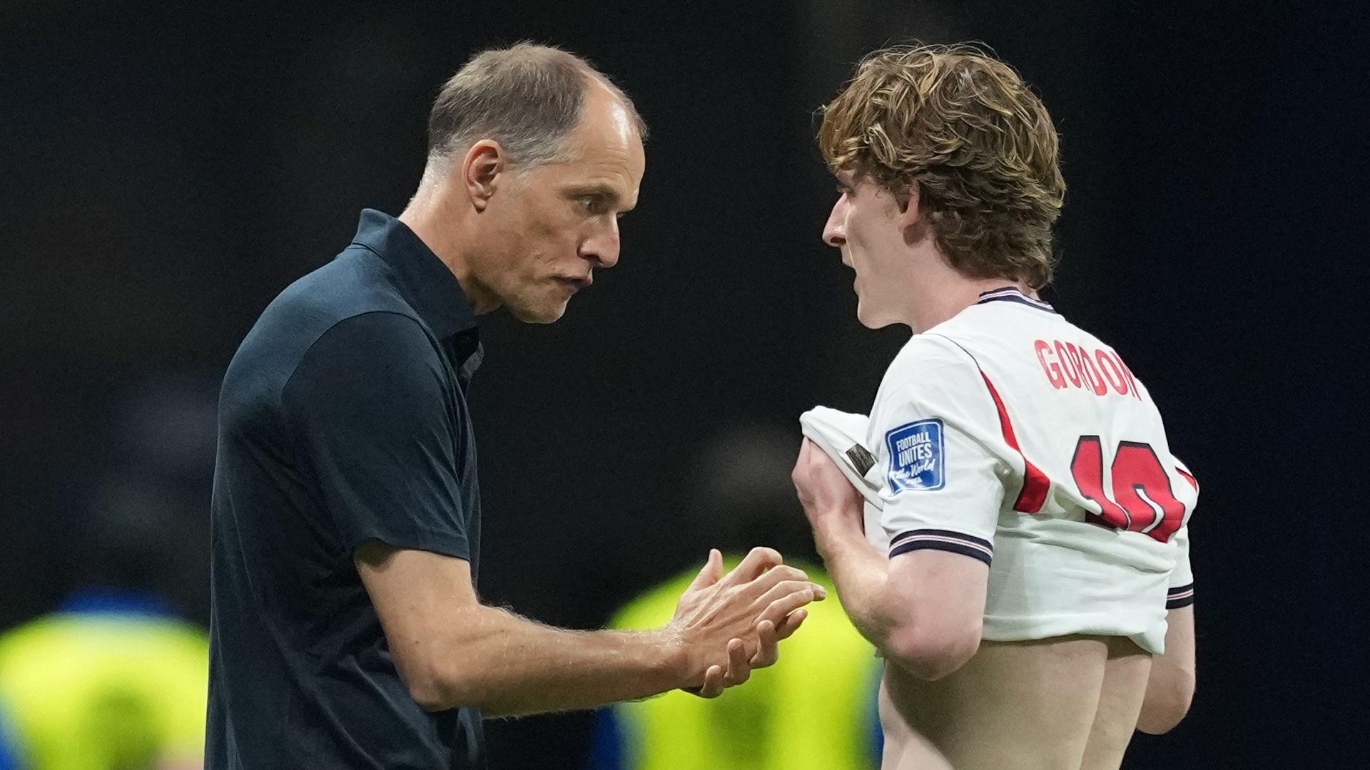‘We have our own strengths’ – Gordon backs Tuchel’s DNA comments 