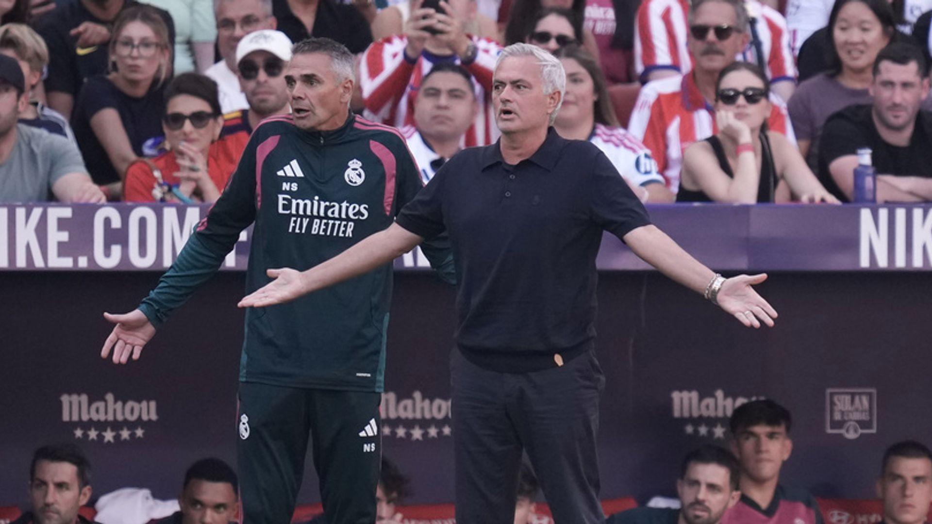 Atletico hit back at Mourinho for ref criticism after derby defeat