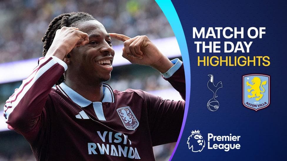 Spurs lose again as Villa hold on for first league win