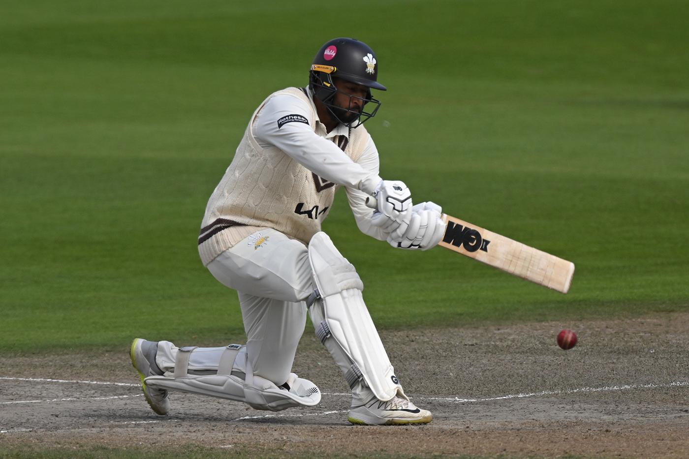 Ryan Patel hundred in vain as Glamorgan do double over Surrey