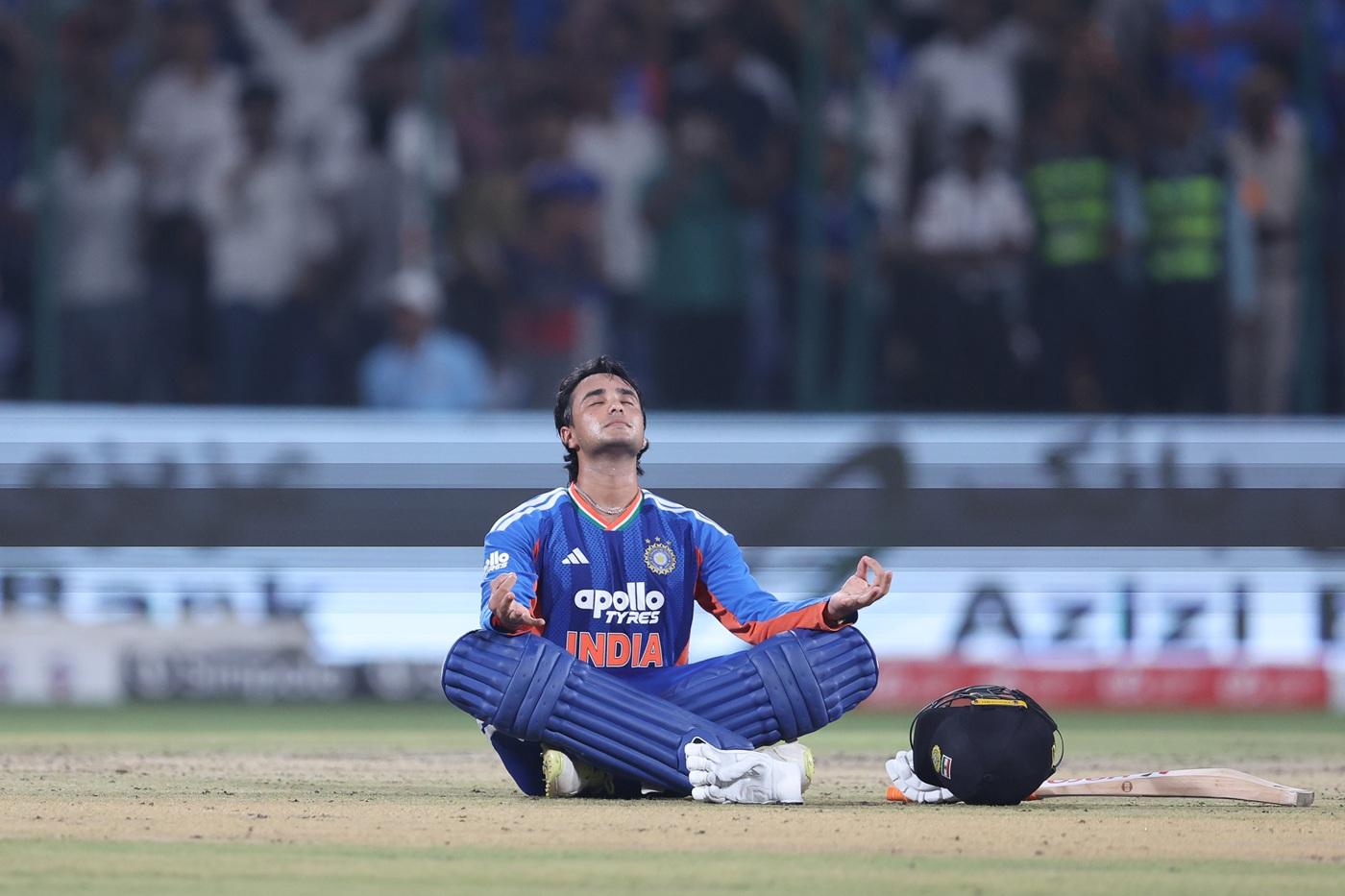 Abhishek's record century delivers India's clean sweep of Afghanistan