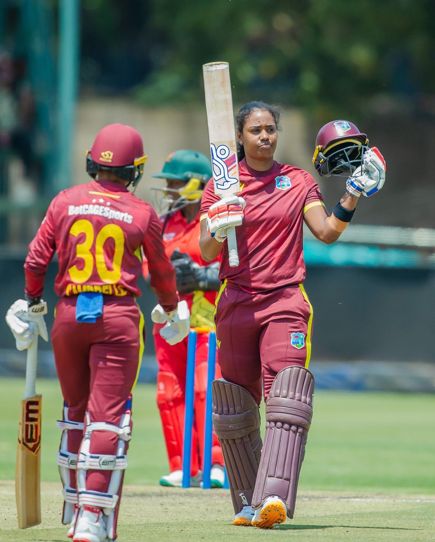 Matthews' 182 sets up 99-run win for West Indies