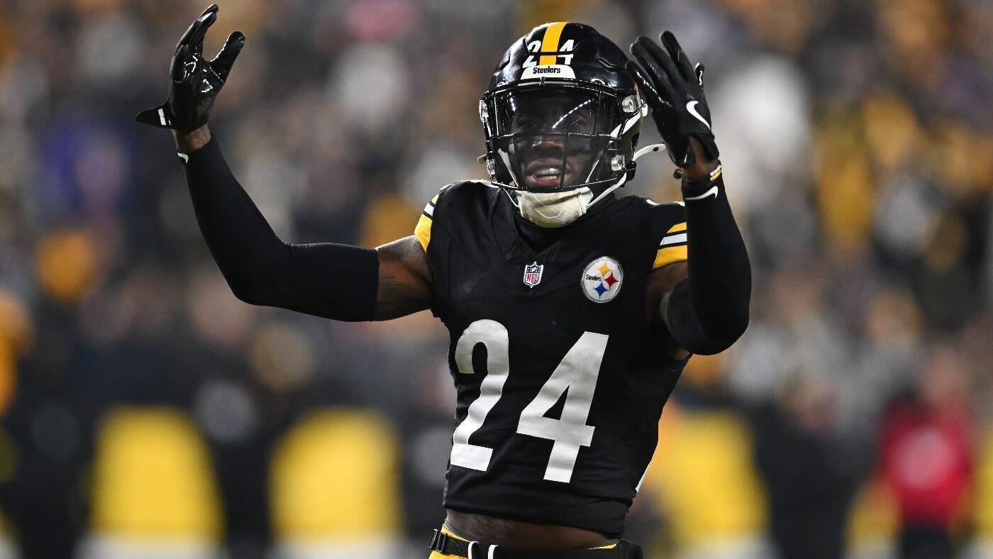 
                        Steelers' Joey Porter Jr. 'definitely' sees himself playing for Pittsburgh in 2026
                    