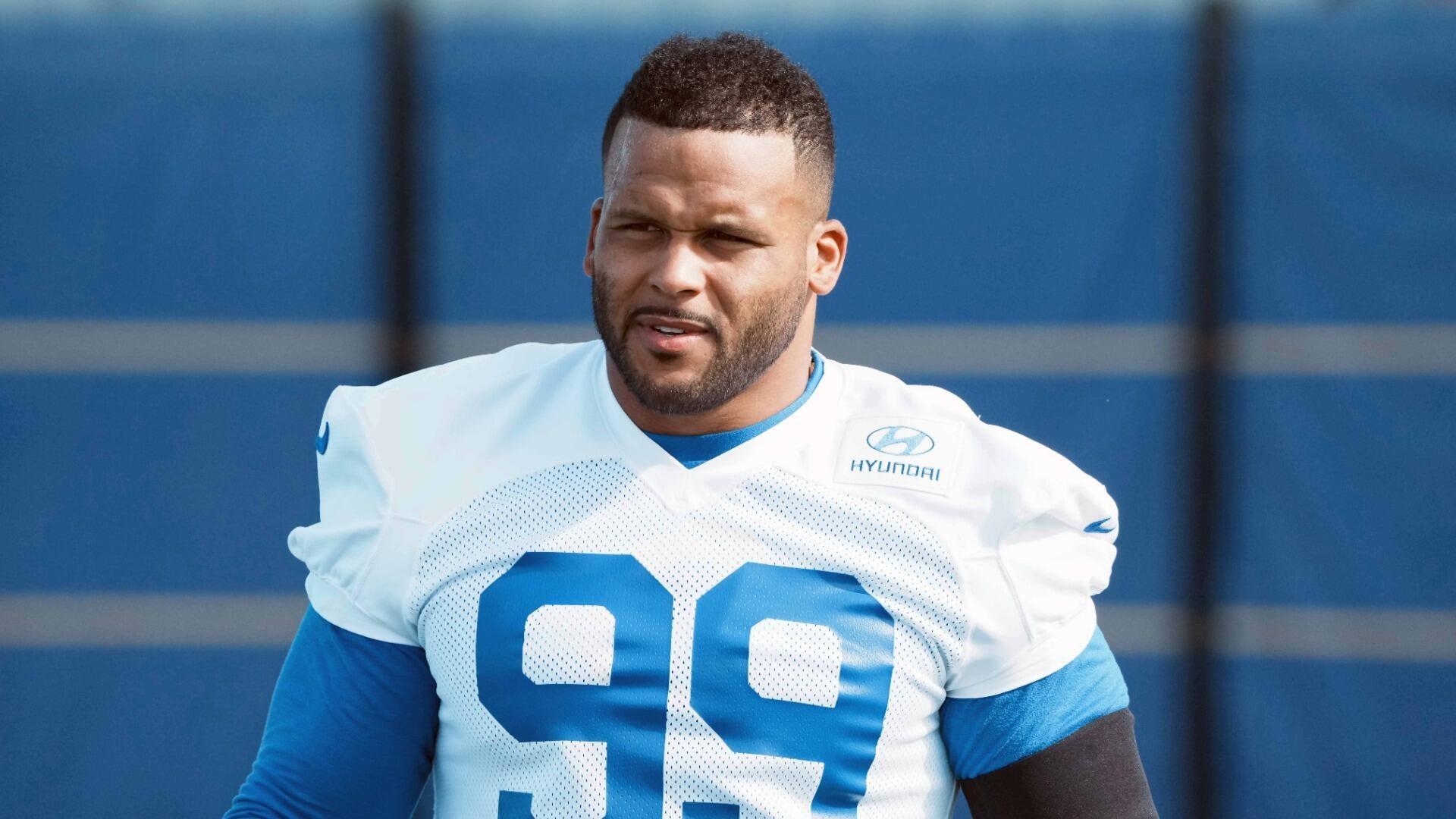 Aaron Donald returning for Rams' Week 2 matchup with Giants, Sean McVay confirms
