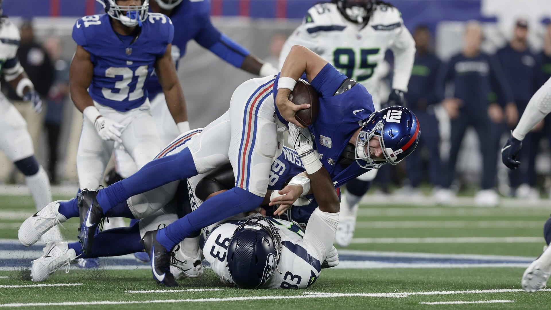
                        Daniel Jones has been abysmal in primetime. He has a chance to change that on SNF vs. Chiefs
                    