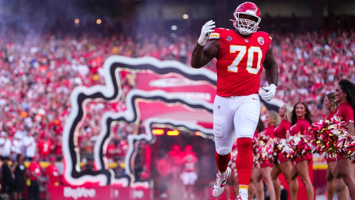 How Chiefs' Kahlil Benson went from undrafted rookie to starting LT protecting Patrick Mahomes' blindside