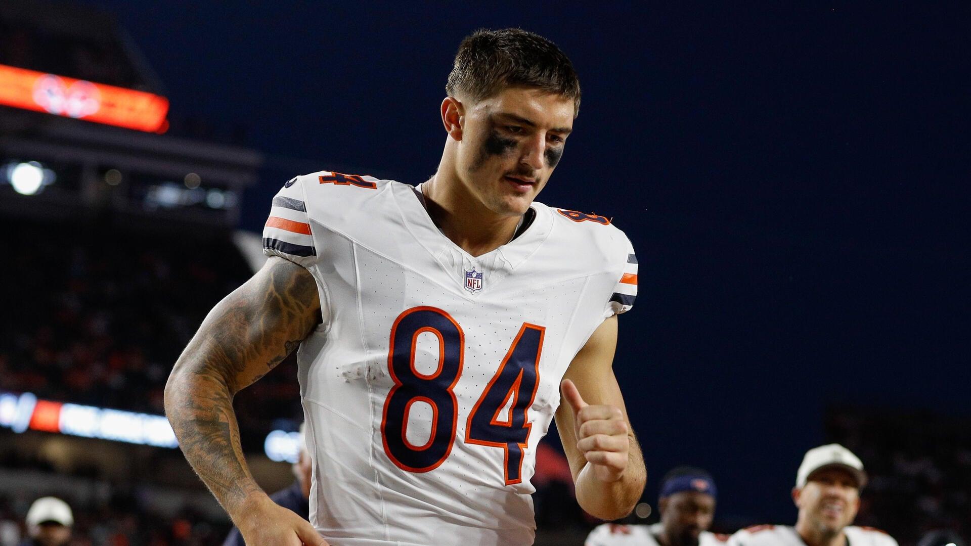 What happened to Colston Loveland? Why Bears tight end has one catch entering Week 3