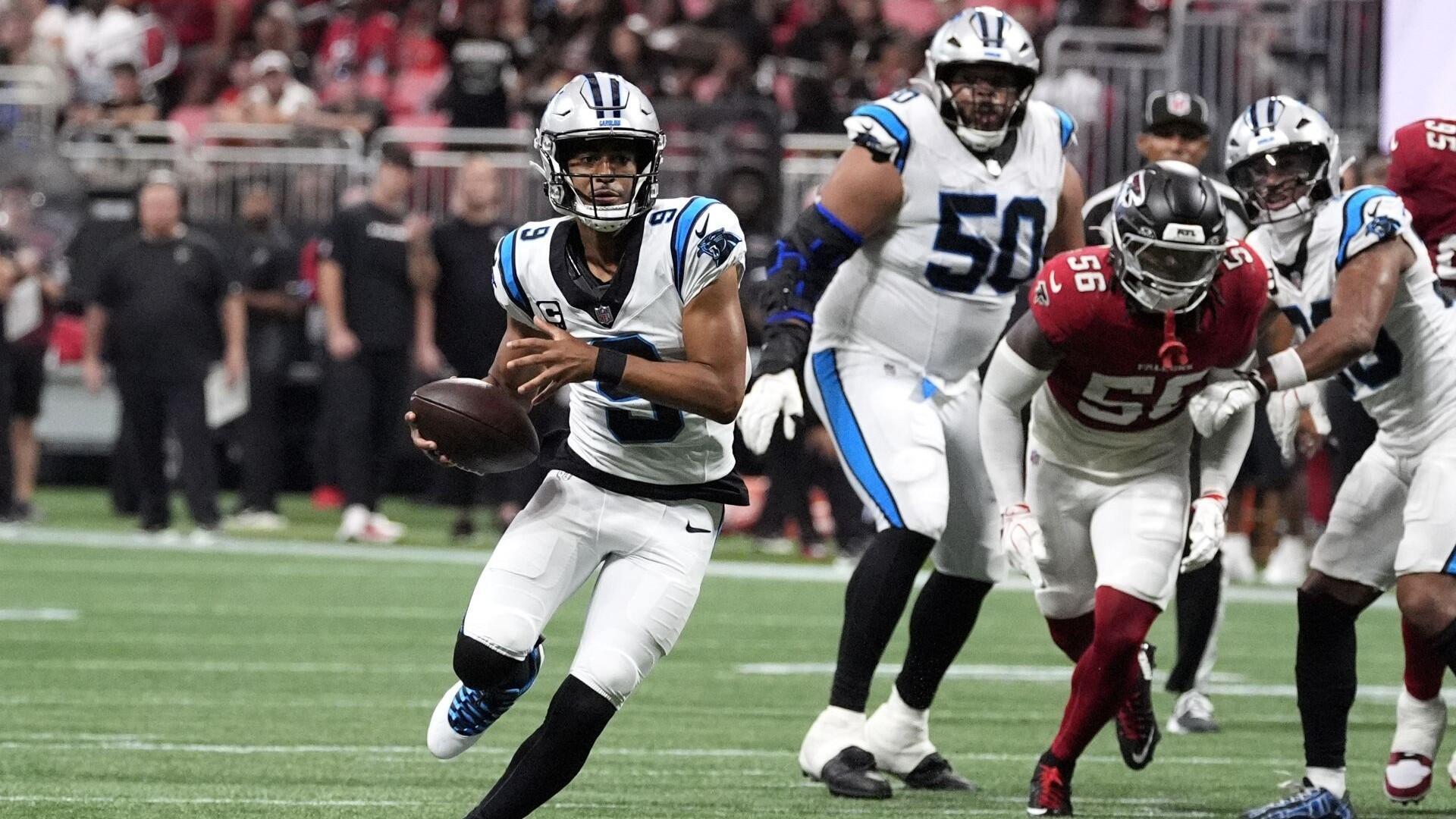 
                        Panthers' Bryce Young is off to a hot start in 2026. Is it real or a mirage?
                    