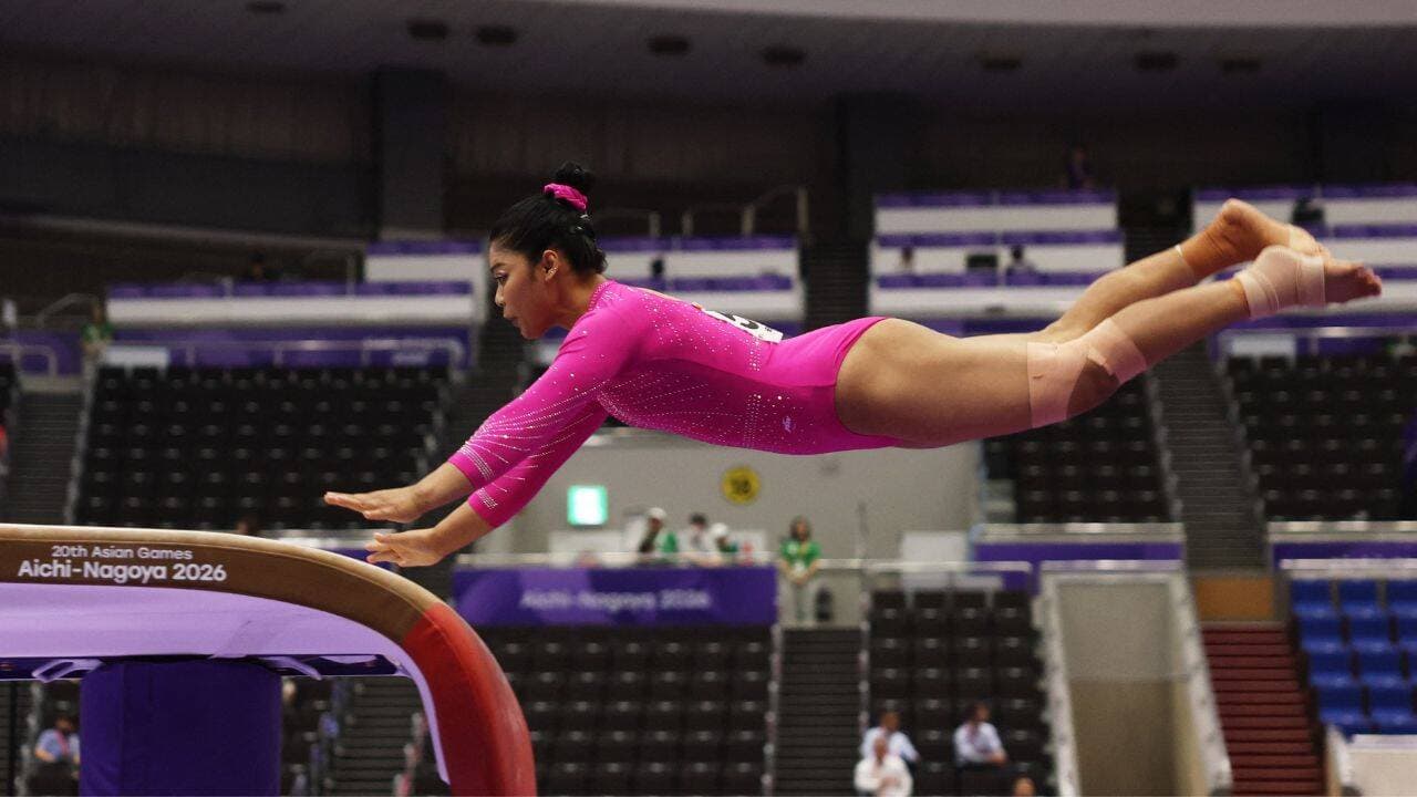 Pranati Nayak finishes sixth in Asian Games vault final