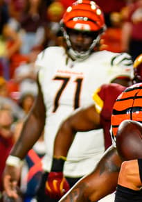 Amarius Mims dominated Rueben Bain Jr. in Bengals’ win over Bucs