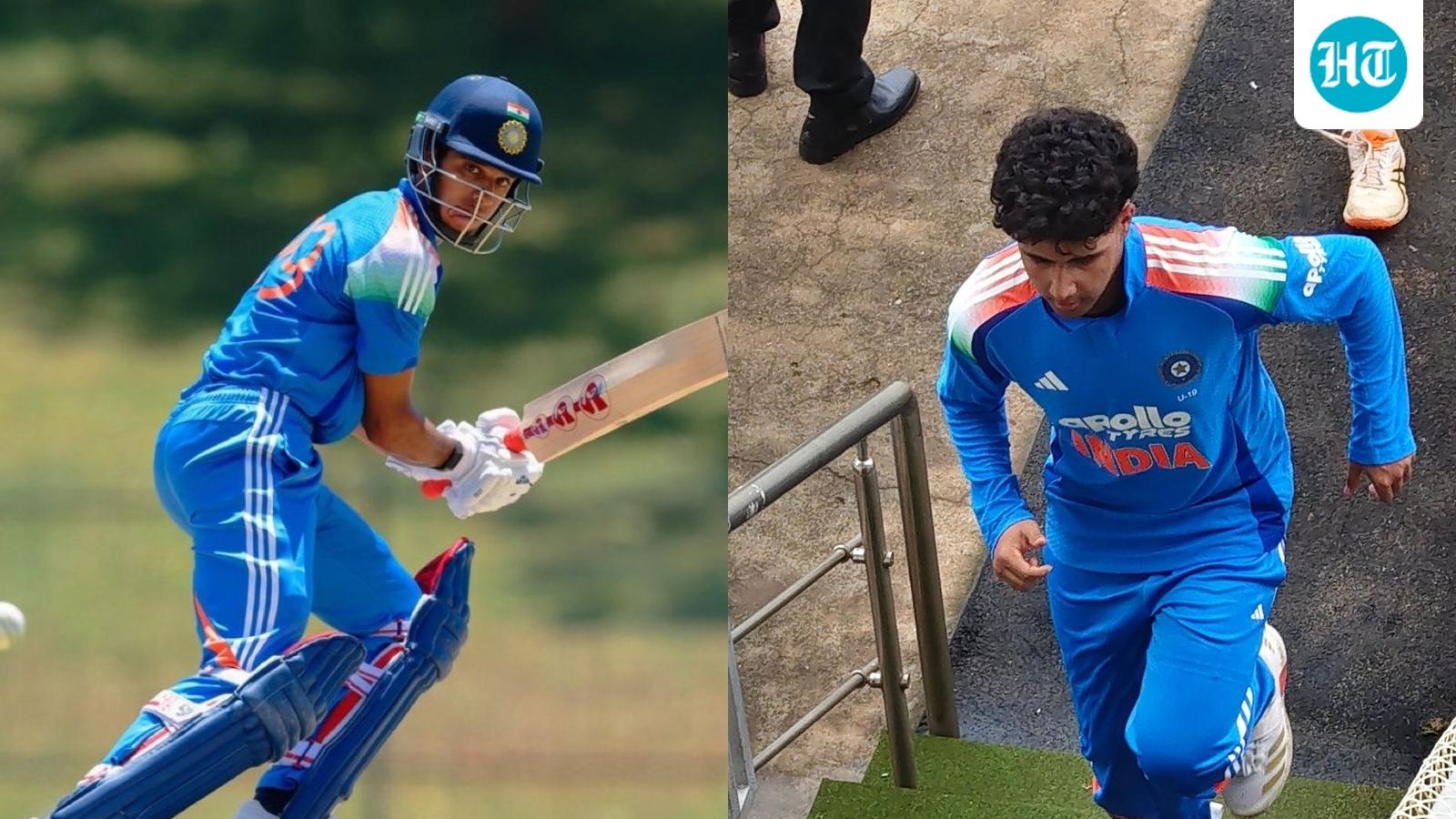 Anvay Dravid flips the family script, Aryavir Sehwag starts at the top as India U19 beat carries famous echoes