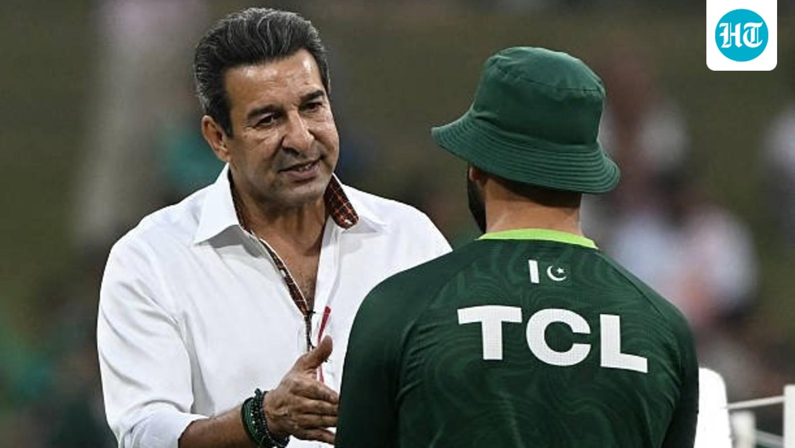 ‘Hide your face’: Wasim Akram rips into Razaullah celebrations after Pakistan are hammered by England