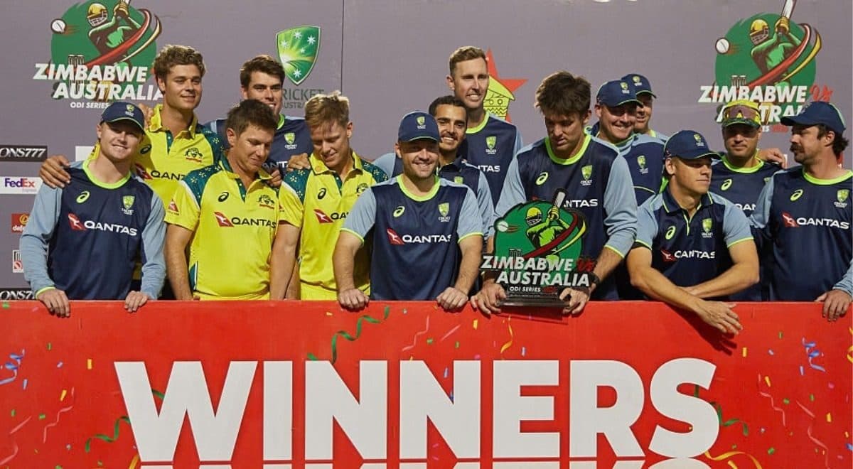 Australia overtake South Africa to move to third in men's ODI team rankings after 3-0 Zimbabwe win