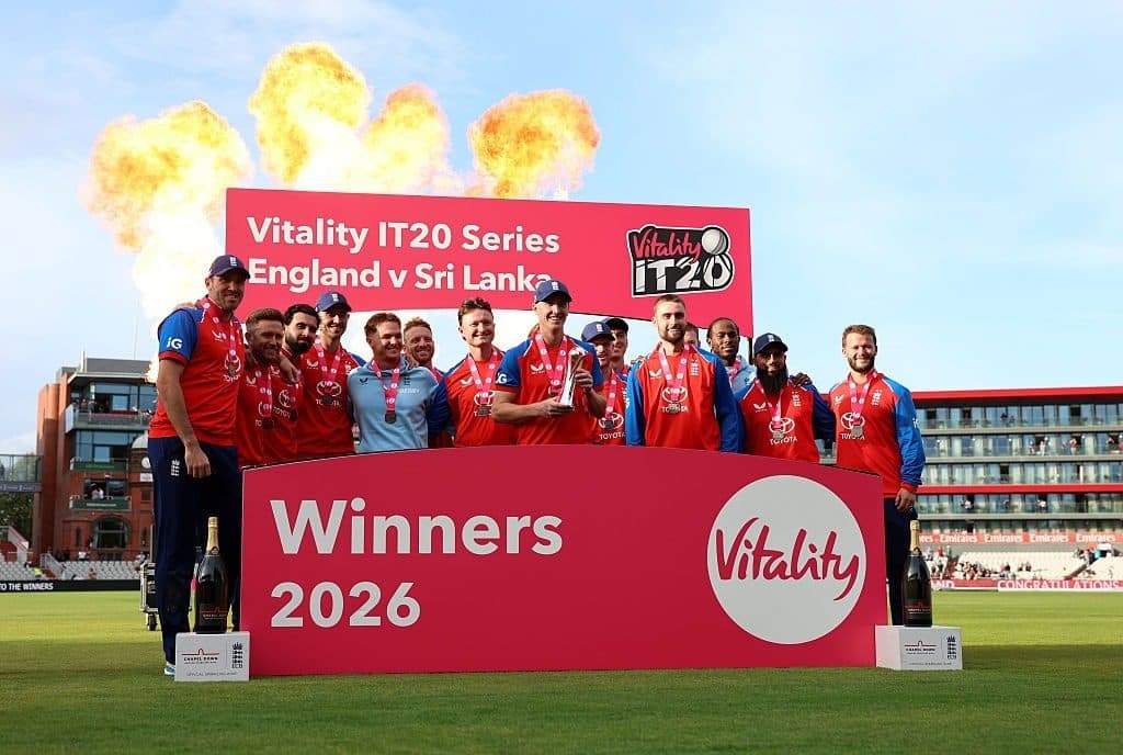 Latest ICC men's T20I team rankings: England overtake India to claim top spot after Sri Lanka whitewash
