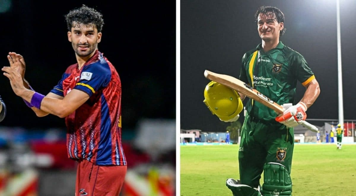 Pakistan sensation hits historic CPL final hundred, but gets overshadowed by national teammate